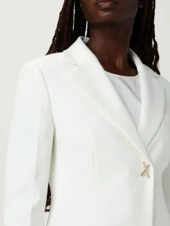 Blazer monopetto Genny in crêpe