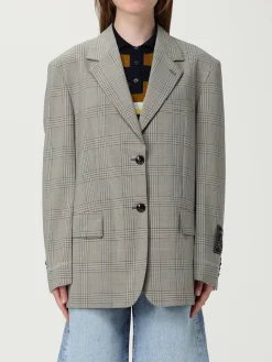 Blazer monopetto Marni in misto lana