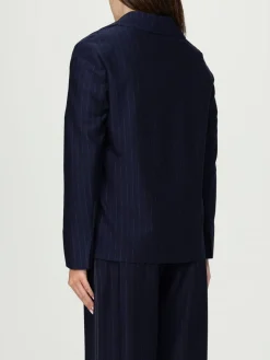 Blazer monopetto Max Mara Leisure in misto cotone