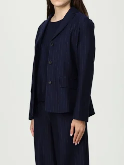 Blazer monopetto Max Mara Leisure in misto cotone