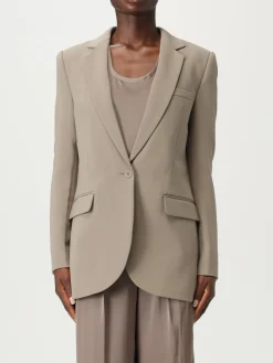 Blazer monopetto Michael Kors in crêpe