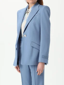 Blazer monopetto Versace in lana vergine