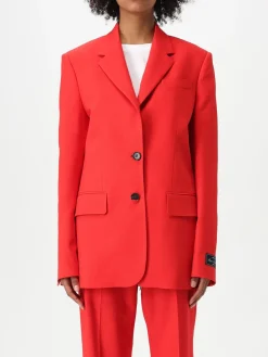 Blazer MSGM in misto viscosa