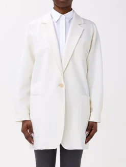 Blazer over Max Mara in lana