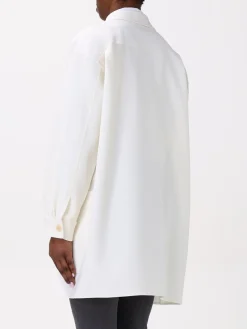 Blazer over Max Mara in lana