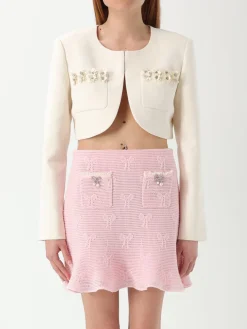 Blazer Self-Portrait in crêpe