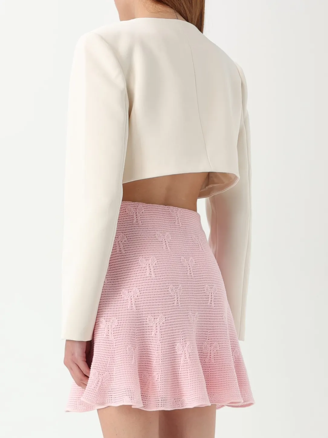 Blazer Self-Portrait in crêpe