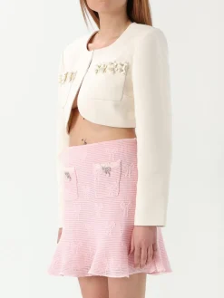 Blazer Self-Portrait in crêpe