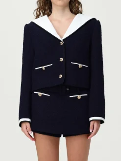 Blazer Self-Portrait in misto lana