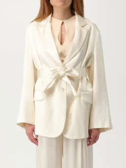 Blazer Semicouture in misto seta