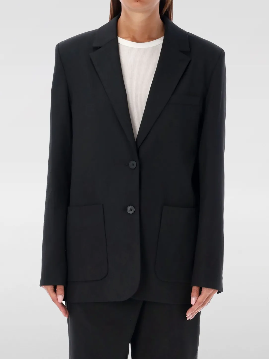 Blazer The Garment in tessuto riciclato con fiocchi