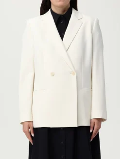 Blazer Theory a doppiopetto in crepe