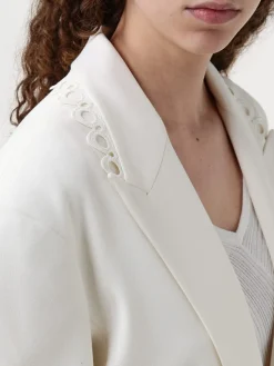 Blazer Twinset - Actitude in misto viscosa