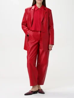 Blazer Twinset - Actitude in pelle sintetica