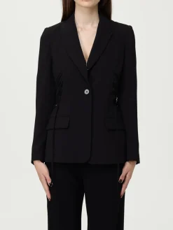 Blazer Twinset in crêpe con stringhe