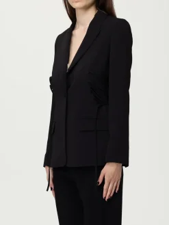 Blazer Twinset in crêpe con stringhe