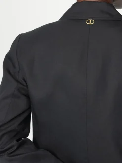 Blazer Twinset in misto lino