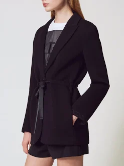 Blazer Twinset in misto viscosa