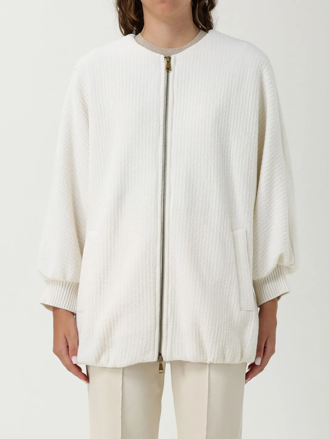 Blouson Max Mara in lana e cashmere