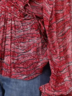 Blusa Axeline in viscosa Isabel Marant Etoile