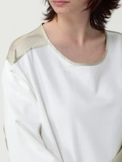 Blusa Dries Van Noten in misto cotone