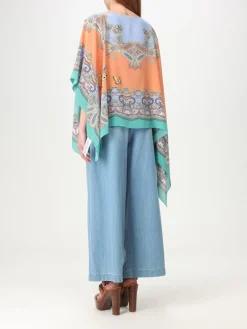 Blusa Etro in seta con stampa Paisley