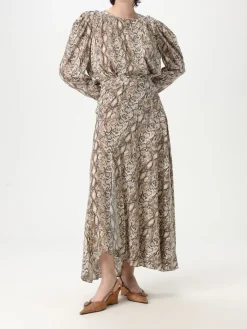 Blusa Isabel Marant in seta stampa pitone