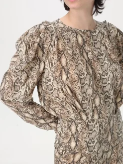 Blusa Isabel Marant in seta stampa pitone