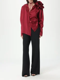 Blusa Magda Butrym in raso con fiore