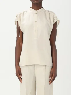 Blusa Woolrich in misto lino