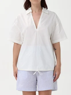 Blusa Woolrich in misto lino