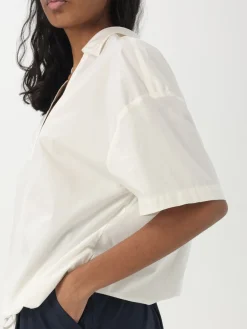 Blusa Woolrich in misto lino