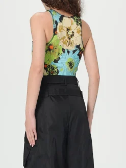 Body con stampa floreale Ganni