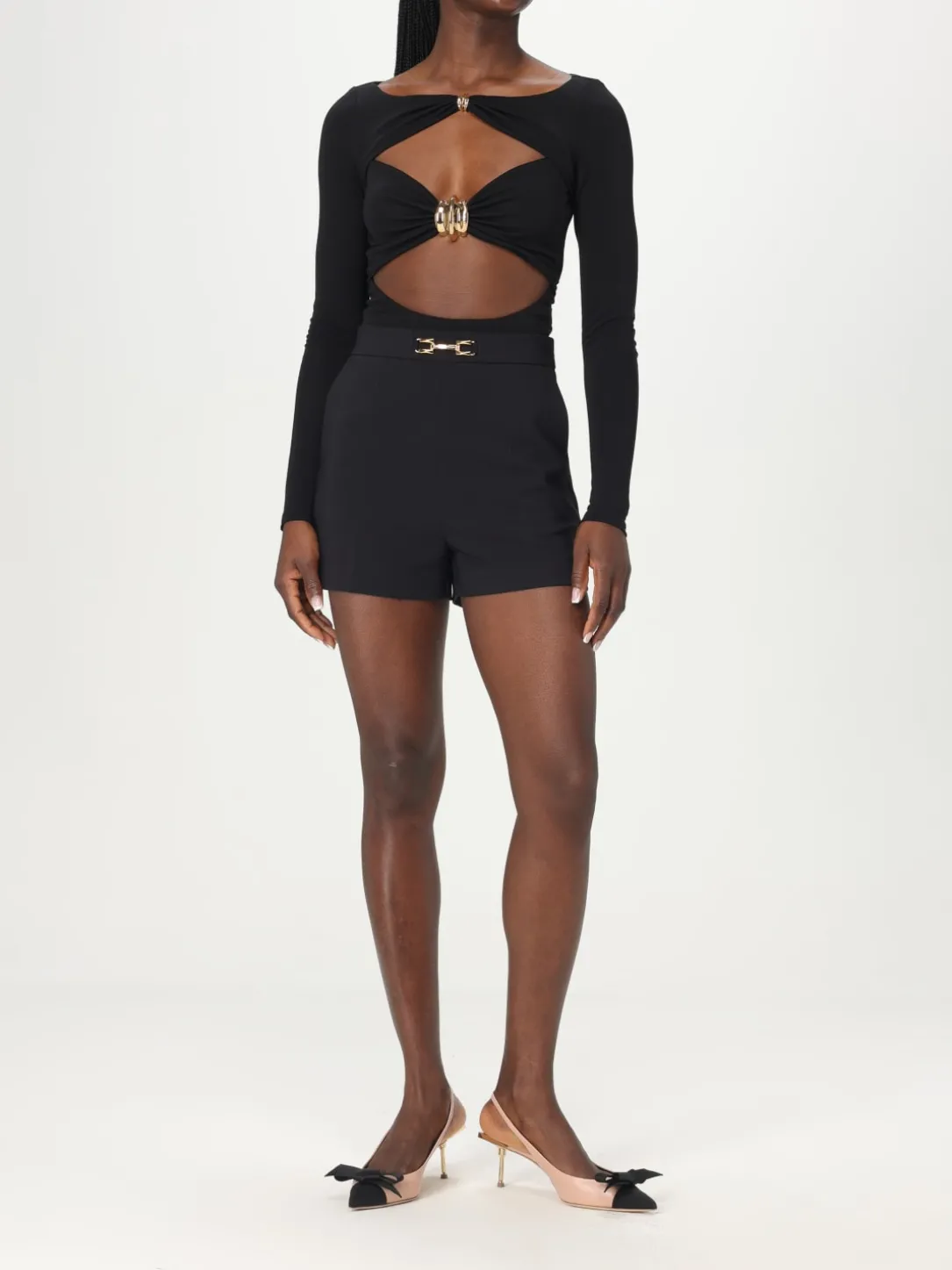 Body cut-out con dettaglio metallico Elisabetta Franchi