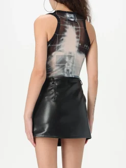 Body Jean Paul Gaultier in tessuto tecnico stretch