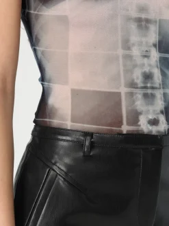 Body Jean Paul Gaultier in tessuto tecnico stretch