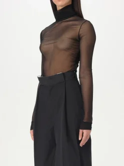 Body trasparente in tulle Maison Margiela