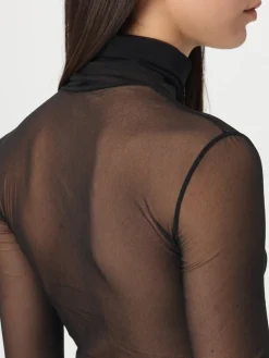 Body trasparente in tulle Maison Margiela