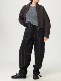 Bomber Ganni in cotone organico