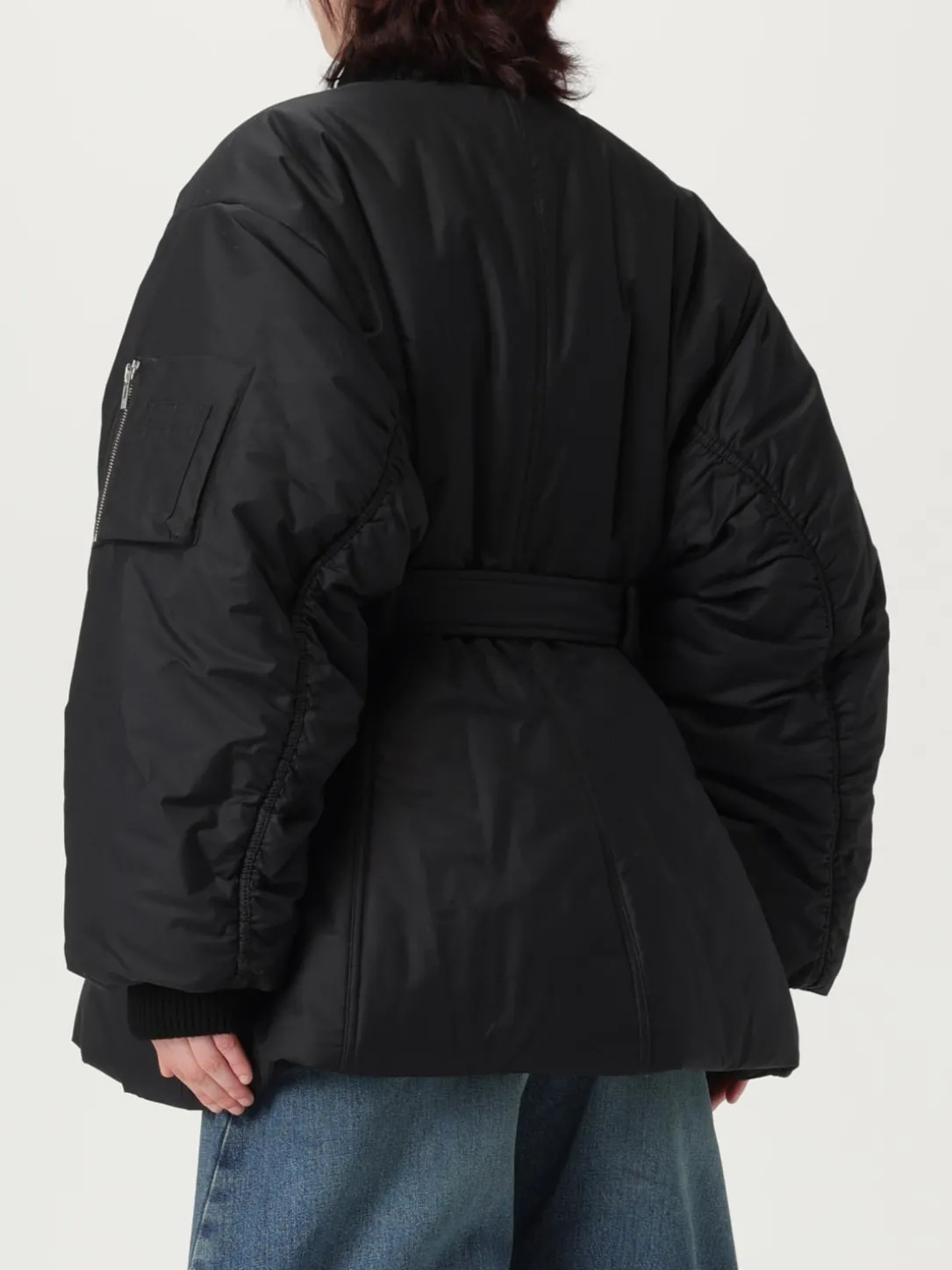 Bomber oversize in tessuto tecnico AlaÏa