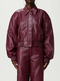 Bomber Rotate in pelle sintetica