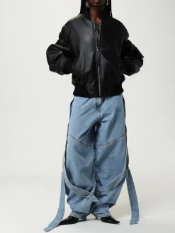 Bomber The Attico in pelle