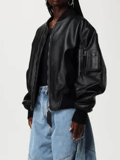 Bomber The Attico in pelle