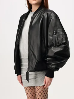 Bomber The Attico in pelle