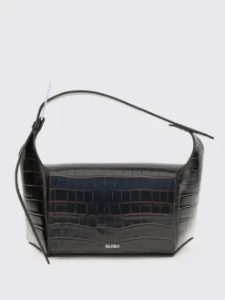 Borsa a mano 7/7 The Attico in pelle stampa cocco