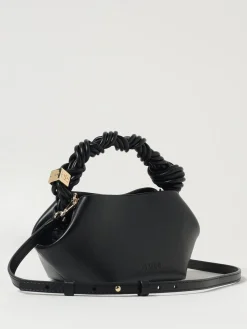 Borsa a mano Bou in pelle di vitello liscia Ganni