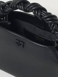 Borsa a mano Bou in pelle di vitello liscia Ganni