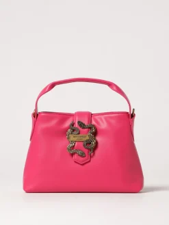 Borsa a mano con logo serpenti Just Cavalli