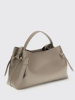 Borsa a mano Gyoza in pelle martellata Yuzefi