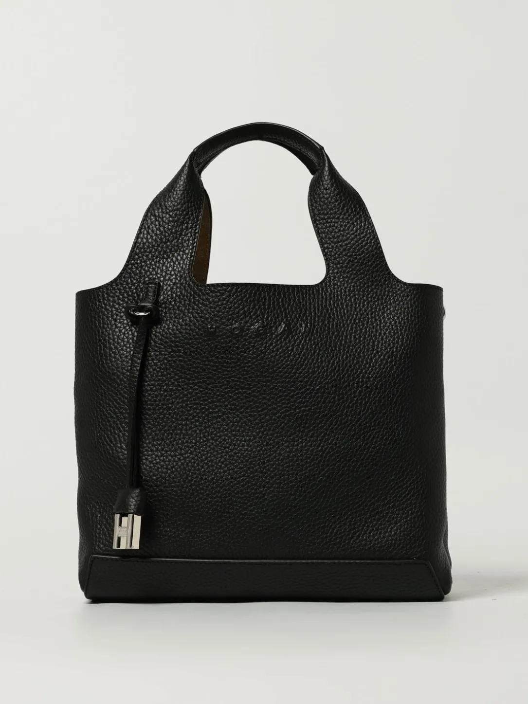 Borsa a mano H Hogan in pelle martellata